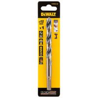 dt20534-qz DeWALT DT205 Series HSS Twist Drill Bit for Metal, 12mm Diameter