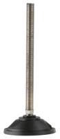 a195004 Nu-Tech Engineering M16 PA Reinforced Nylon Adjustable Foot, 2000kg Static Load Capacity 10° Tilt Angle