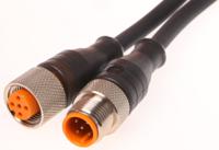 rst-5-rkt-5-872m Lumberg Automation Male 34 way M12 to Female 34 way M12 Sensor Actuator Cable