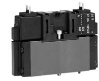5763810220 EMERSON ? AVENTICS 5/3 Pneumatic Solenoid Valve - Pilot/Pilot CD01-PA Series 24V dc