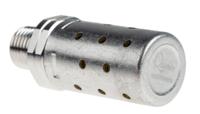 mb002b Norgren MB Aluminium, Brass 20bar Pneumatic Silencer, Threaded, R 1/4 Male