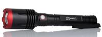 200-6748 RS PRO LED Torch Black, Red - Rechargeable 6000 lm, 266 mm