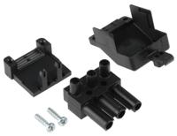 9383243530 Wieland ST18 Series Connector, 3-Pole, Male, Cable Mount, 16A, IP20