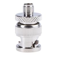 j01008a0017 Telegartner Straight 50Ω RF Adapter BNC Plug to SMA Socket 4GHz