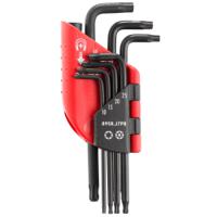 89srj7pb Facom 7-Piece Torx Key Set, T10 - T15 - T20 - T25 - T27 - T30 - T40 Size, L Shape, Long Arm