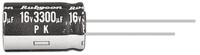 50pk22mefc5x11 Rubycon 22μF Aluminium Electrolytic Capacitor 50V dc, Radial, Through Hole - 50PK22MEFC5X11