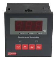 875-1232 RS PRO 1/4 DIN On/Off Temperature Controller, 96 x 96mm 1 Input, 2 Output Relay, 230 V ac Supply Voltage