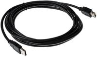 11028960-100 Roline USB 2.0, Male USB A to Female USB A, 3m