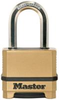m175eurdlf Master Lock Padlock Weatherproof Zinc Padlock, 9mm Shackle, 56mm Body
