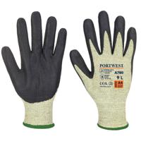 a780e8rxxl Portwest Green, Black Aramid, Neoprene, Fibreglass Glove 45 mm
