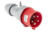 5-552-39 Legrand, P17 Tempra Pro IP44 Red Cable Mount 3P + N + E Industrial Power Plug, Rated At 32A, 415 V