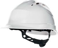 quarup4bc Delta Plus QUARTZ UP IV White Safety Helmet, Adjustable