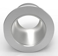 471-1322 RS PRO Flange Coupler, Conduit Fitting, 20mm Nominal Size, 316 Stainless Steel, Silver
