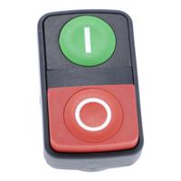 zb5al7341 Schneider Electric Harmony XB5 Series Green, Red Spring Return Push Button Head, 22mm Cutout, IP67, IP69K