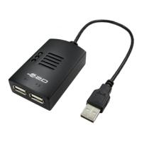 nlusb2-202a NewLink 2 Port USB 2.0 USB A  Hub, USB Powered, 77 x 42 x 20mm