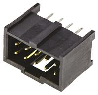 90130-1210 Molex C-Grid III Series Straight Through Hole PCB Header, 10 Contact(s), 2.54 mm Pitch, 2 Row, Shrouded