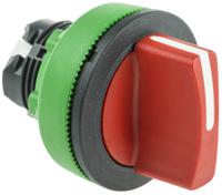 zb5fd504 Schneider Electric Harmony Series 3 Position Selector Switch Head, 30mm Cutout, Red Handle