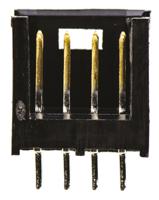 280384-2 TE Connectivity AMPMODU MOD II Series Straight Through Hole PCB Header, 8 Contact(s), 2.54 mm Pitch, 2 Row, Shrouded