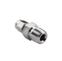m12msc12k-316 Parker Hydraulic Straight Compression Tube Fitting BSPT 1/2 Male, M12MSC1/2K-316