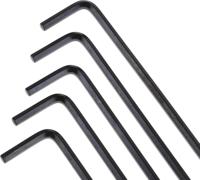 735-093 RS PRO 5 piece L Shape Metric Hex Key Set, 4mm