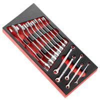 modm440-4 Facom MODM.440 Series 13-Piece Spanner Set, 1/4 → 15/16 in