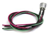 175-8563 RS PRO Illuminated Push Button Switch, Momentary, Panel Mount, 16mm Cutout, SPST, Blue LED, 36V dc, IP67
