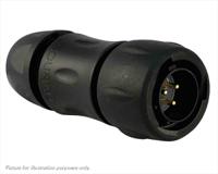 uts6jc12e3p Souriau Sunbank by Eaton Circular Connector, 3 Contacts, Cable, Standard Connector, Plug, Male, IP68, IP69K, UTS Series