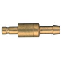 20sbtf04mpn Legris Nickel Plated Brass Female, Male Pneumatic Quick Connect Coupling, Hose Barb