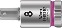 05003030001 Wera 3/8 in Drive Bit Socket, Hex Bit, 3mm, 35mm Overall Length
