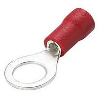 665-611 RS PRO Insulated Ring Terminal, M10 Stud Size, Red