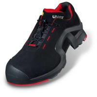 8516246 uvex 1 Men, Women Black, Red Composite Toe Capped Safety Trainers, UK 11, EU 46