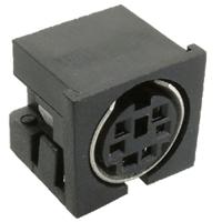 md-80s Same Sky 8 Pole Din, Female, Through Hole