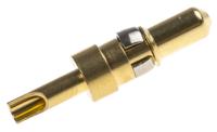309-4014 RS PRO , Straight , Male Gold , Copper Alloy , Backplane Connector Contact