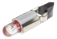 210-052 RS PRO Red LED Indicator Lamp, 24V ac/dc, Telephone Slide Base, 5.5mm Diameter, 250mcd