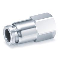 kqb2f06-g02 SMC KQB2F Series Female Connector, 6 mm, Threaded-to-Tube Connection Style, KQB2F06-G02