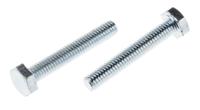 527-426 RS PRO Bright Zinc Plated Steel, Hex Bolt, M4 x 25mm