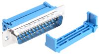 136-471 RS PRO 25 Way Cable Mount D-sub Connector Plug, 1.27mm Pitch