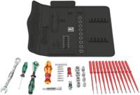 05135871001 Wera 35 Piece Kraftform Kompakt W Imperial 1 Maintenance Tool Kit with Box, Yes