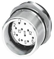 1619861 Phoenix Contact Circular Connector, 16 Contacts, Bulkhead Mount, M23 Connector, Socket, Female, IP67, CA Series
