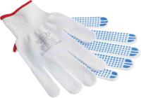 g781-10 Reldeen G781 White Polyester, Polyvinyl Chloride Dot Grip Glove, Brushed DC Motor Driver Coating