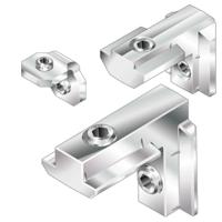 3842535572 Bosch Rexroth M8 Inner Bracket, Connecting Component, Strut Profile 40 mm, 45 mm, 50 mm, 60 mm, Groove Size 10mm