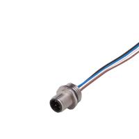 e10411 ifm electronic Circular Connector, 1 Contacts, Screw, M12 Connector, Plug, Male, IP67, E104 Series