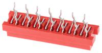8-215079-4 TE Connectivity Micro-MaTch Series Straight Through Hole Mount PCB Socket, 14-Contact, 2-Row, 2.54mm Pitch, Solder
