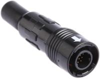 hr30-8p-12p71 Hirose Circular Connector, 12 Contacts, Cable, Miniature Connector, Plug, Male, IP67, IP68, HR30 Series