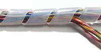 7tcg054090r0233-srpe-6-9 Thomas & Betts Spiral Wrap, I.D 4mm, 50mm Polyethylene