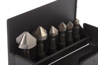 248-5576 RS PRO Countersink Drill Bit Set, 6.3 mm, 8.3 mm, 10.4 mm, 12.4 mm, 16.5 mm, 20.5 mm Head, 6 Piece(s)