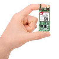 mikroe-2382 MikroElektronika GSM-GPS Click SIM808 GLONASS (GNSS), GPS, Mobile Communication (Cellular) mikroBus Click Board for GSM