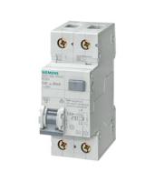 5su1356-6kk25 Siemens RCBO, 25A Current Rating, 2P Poles, 30mA Trip Sensitivity, Sentron Range