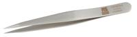 136-9694 RS PRO 90 mm, Stainless Steel, Flat, Tweezers