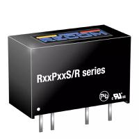 r12p12sr8 Recom RxxPxx/R DC-DC Converter, 12V dc/ 84mA Output, 10.8 → 13.2 V dc Input, 1W, Through Hole, +85°C Max Temp